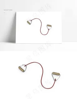 3D健身臂力锻炼拉力绳模型图片 3D健身臂力锻炼拉力绳模型图片