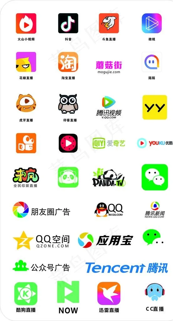 社交矢量app图片cdr矢量模版下载