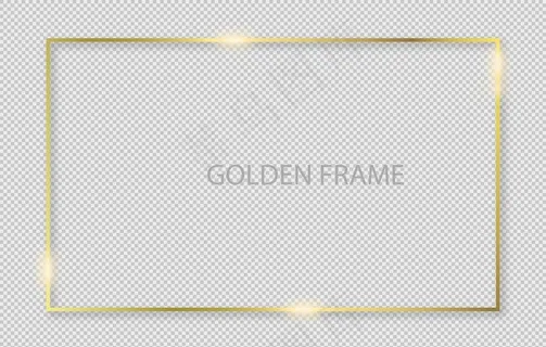 金色边框图片