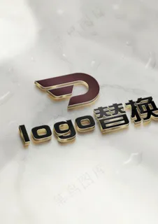 logo样机图片