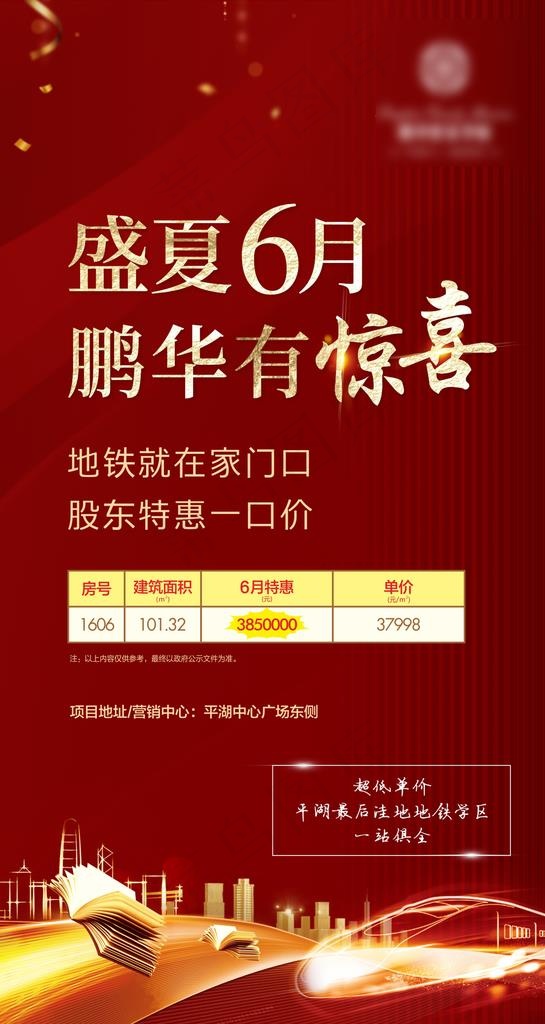 地产特价房图片(3437X6104(DPI:300))psd模版下载