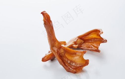 传统卤鸭掌图片