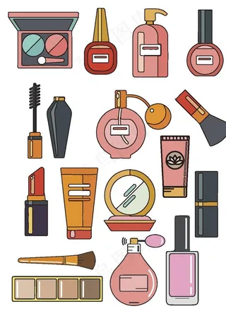 化妆品素材图片