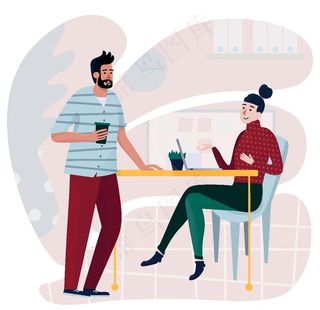 时尚手绘插画图片