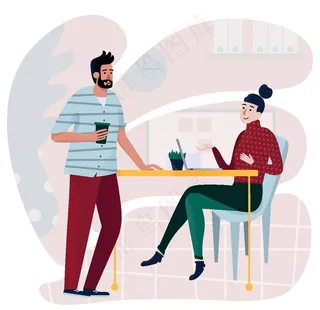 时尚手绘插画图片