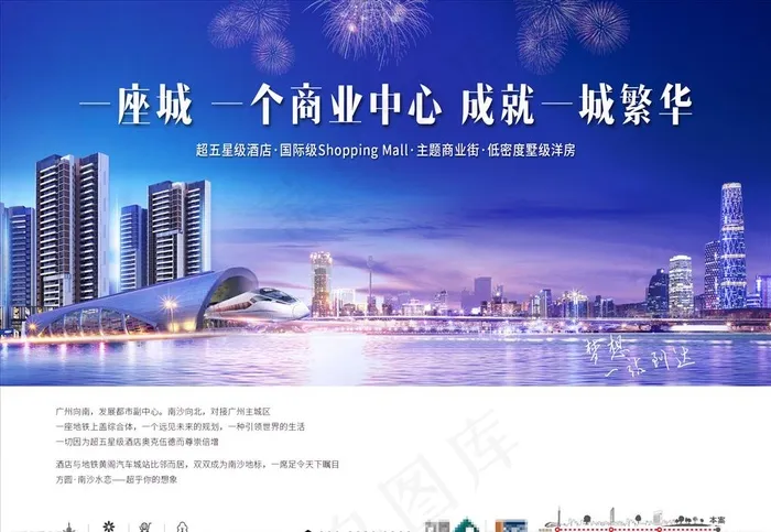 地产江景城市繁华提报图片(2292X1654(DPI:200))psd模版下载