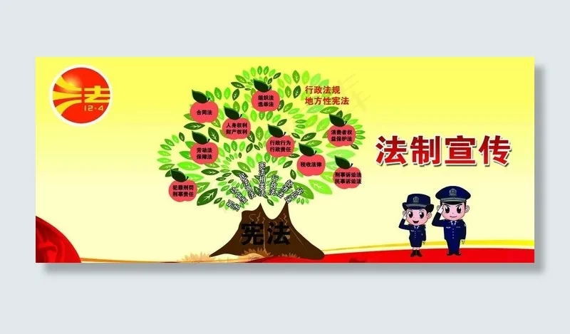 法制宣传图片(5315X2362(DPI:50))psd模版下载