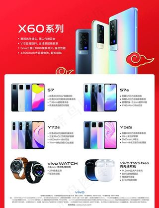vivo x60 单页反面图片