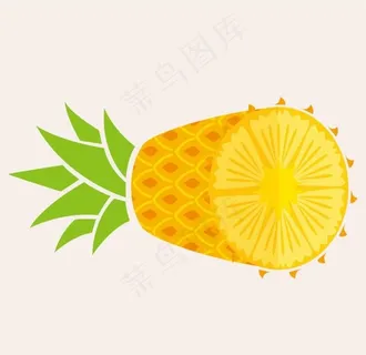 卡通菠萝图片