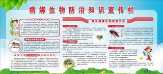 病媒生物防治知识宣传栏图片