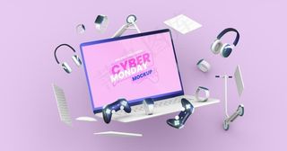 笔记本电脑样机图片