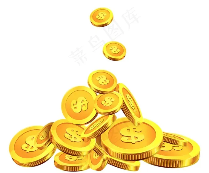 金币图片psd模版下载