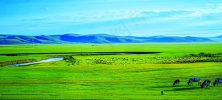 草原图图片