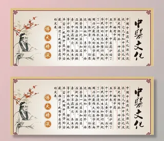 中医文化展板图片