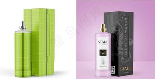 化妆品包装样机模板图片