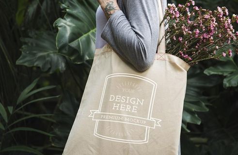 帆布包样机图片