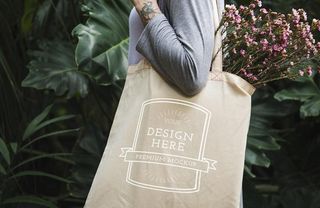 帆布包样机图片