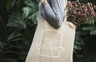 帆布包样机图片