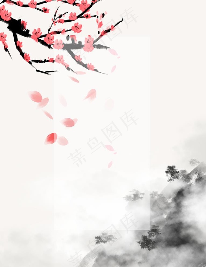 中国风图片psd模版下载