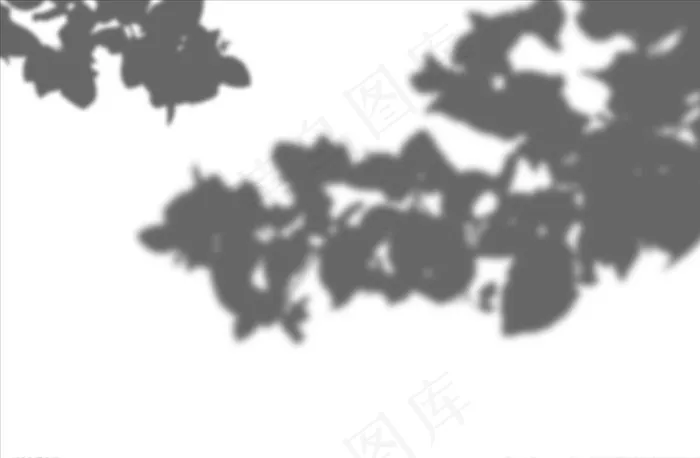 树影图片psd模版下载