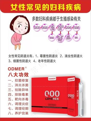 女性常见的妇科疾病图片