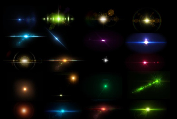 光线光点素材图片