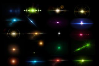 光线光点素材图片