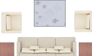 彩平沙发组合图片