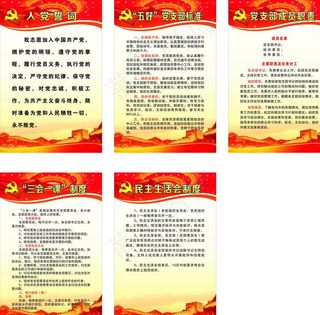 党支部制度图片