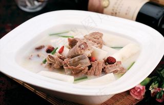 山药炖排骨图片