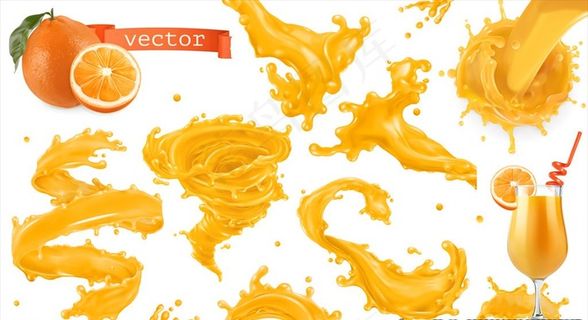 橙汁图片