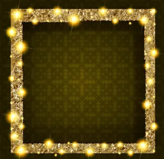 金色边框图片