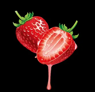 免抠水果草莓图片