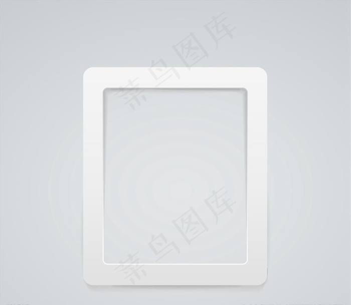 白色墙相框图片