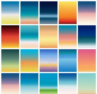 彩色渐变背景图片