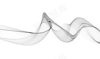 手绘抽新中式象彩色烟雾线条图片