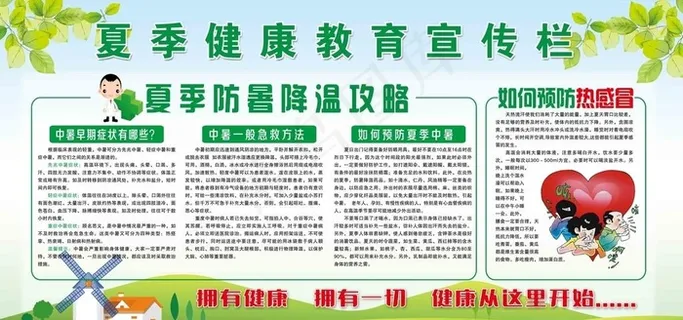健康教育宣传栏图片