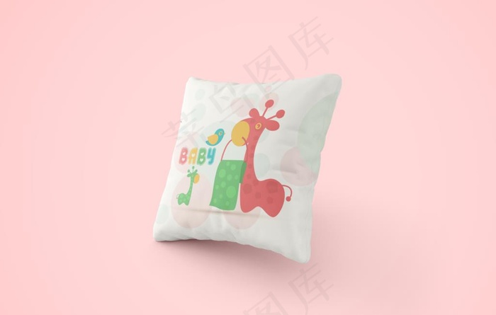 抱枕展示样机图片