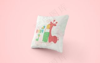 抱枕展示样机图片