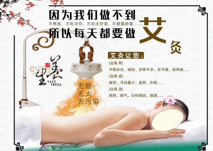 艾灸图片