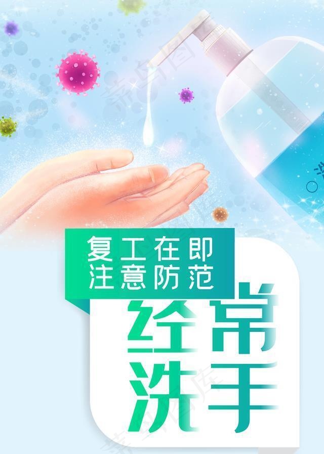 复工防疫图片(3543X4932(DPI:120))psd模版下载
