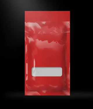 食品包装袋样机效果图三边封口袋图片