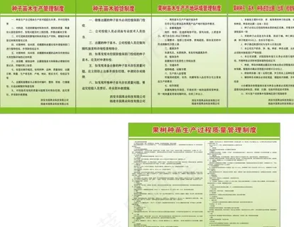 种苗生产制度图片
