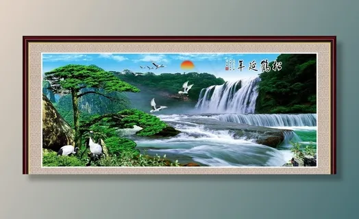 松鹤延年图片 松鹤延年图片