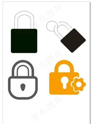 各种不同锁图片