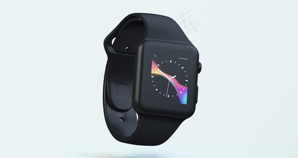 智能手表贴图样机设计手环数码模图片