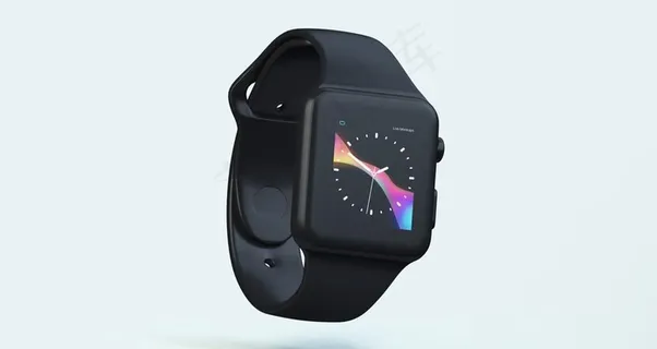 智能手表贴图样机设计手环数码模图片