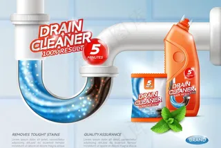 下水道 通马桶图片