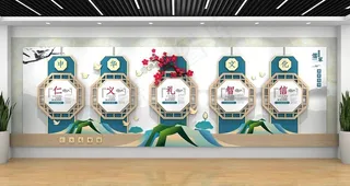 企业文化墙图片