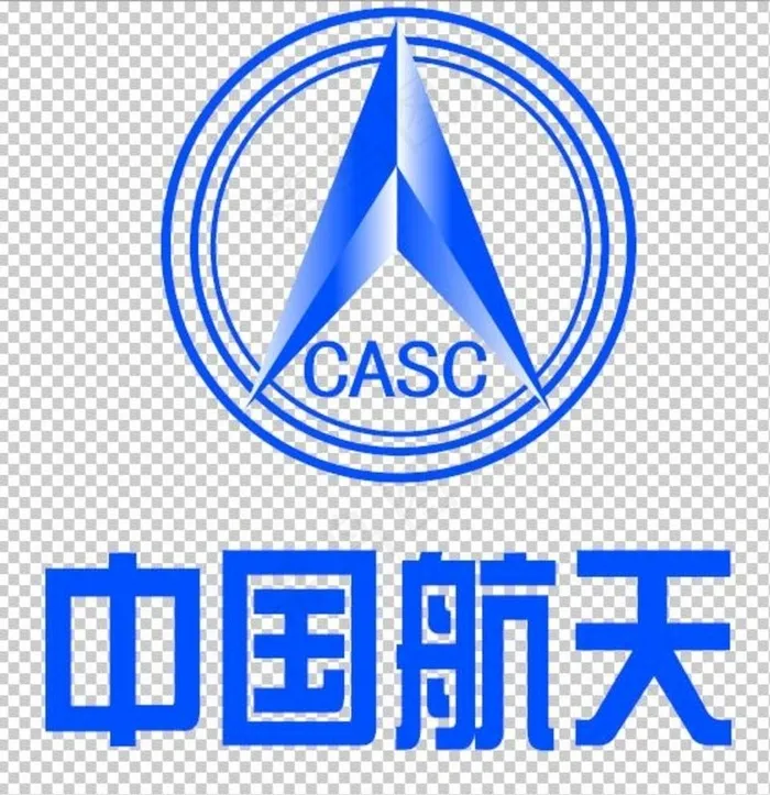 中国航天logo图片psd模版下载